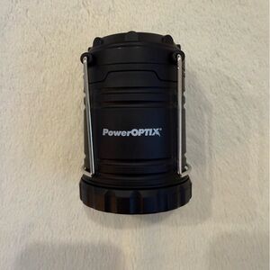 PowerOptix Black Collapsible Lantern